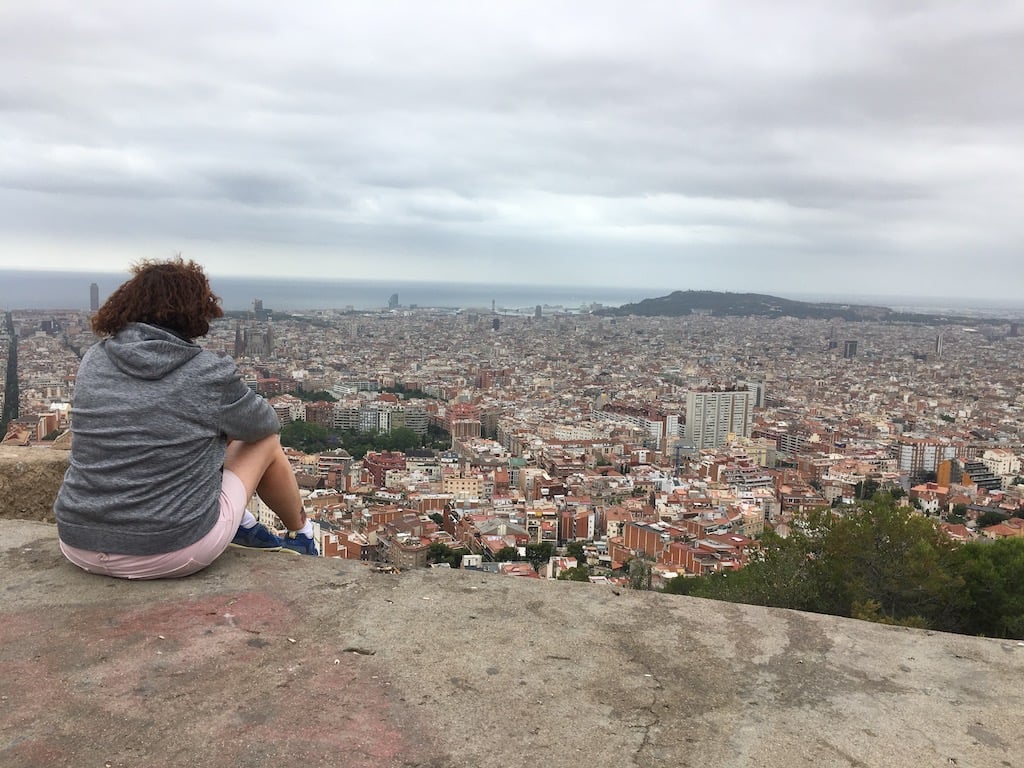 Enjoying The Spectacular View Turó de la Rovira